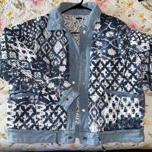 Reversible Quilted Blank NYC Jacket